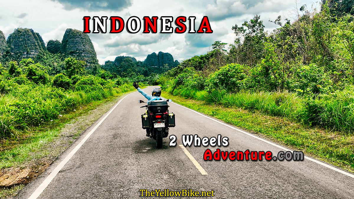 voyages organises en moto en Indonesie